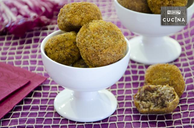 Polpette di radicchio