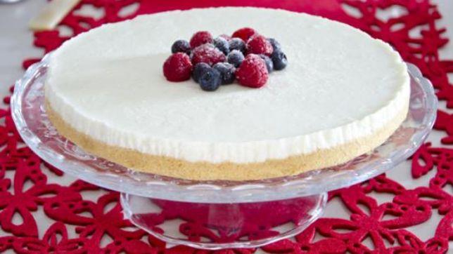 Cheesecake allo yogurt senza uova