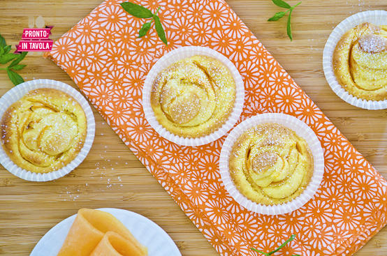 Muffin al melone senza burro