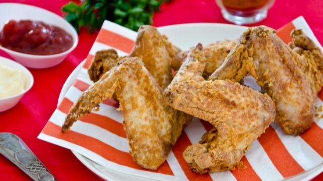 Ali di pollo fritte