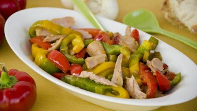 Insalata di tonno e peperoni