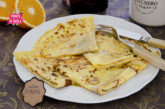 Crepes suzette