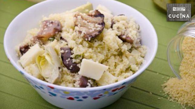 Couscous alle verdure e asiago