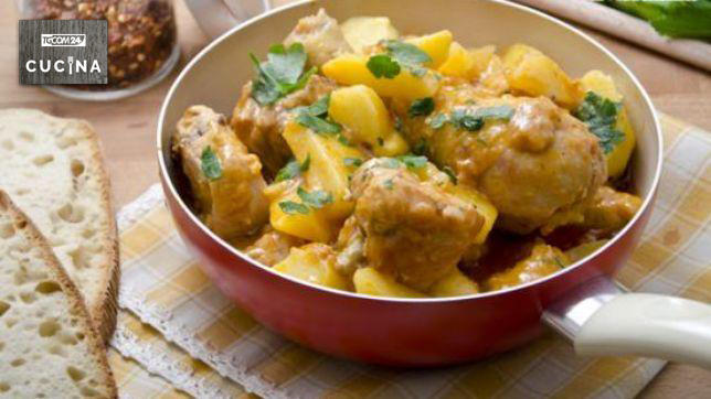 Pollo in umido con le patate