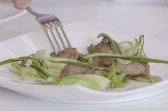 Chef - Agnello e insalata di puntarelle