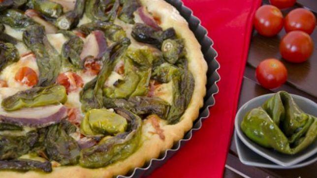 Pizza ai peperoni friggitelli