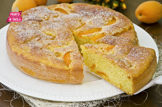 Torta di albicocche e yogurt