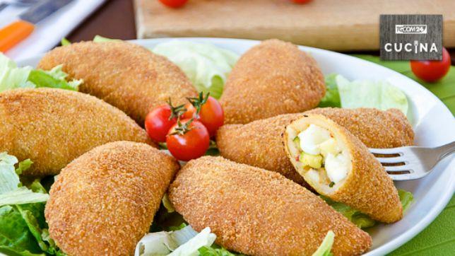 Panzerotti fritti alle verdure