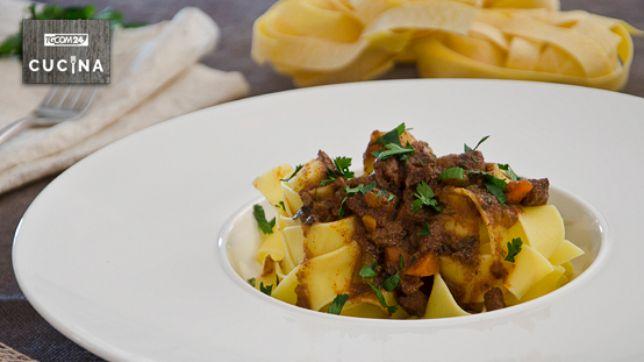 Pappardelle al ragù di cinghiale