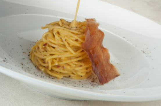 Carbonara au koque, la ricetta dello chef Sacco