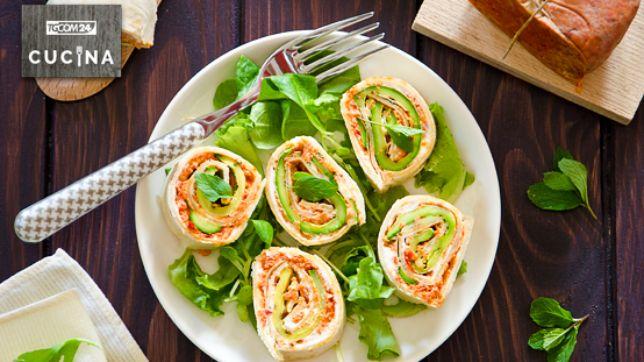 Girelle di piadina