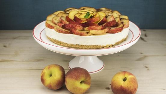 I dolci di Alice: cheesecake alle pesche