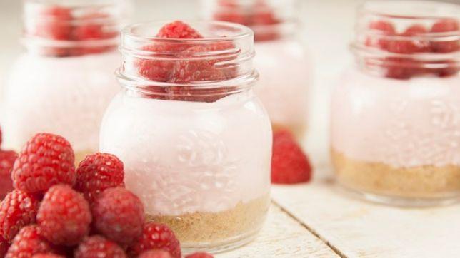 I Dolci di Alice: cheesecake ai lamponi al bicchiere