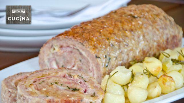 Polpettone al forno con patate