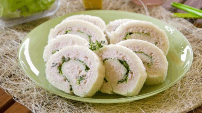 Girelle alla mousse di prosciutto