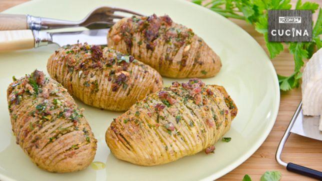 Patate hasselback