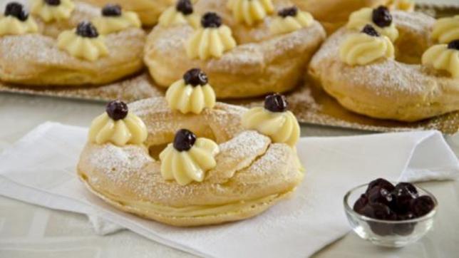 Zeppole di San Giuseppe al forno