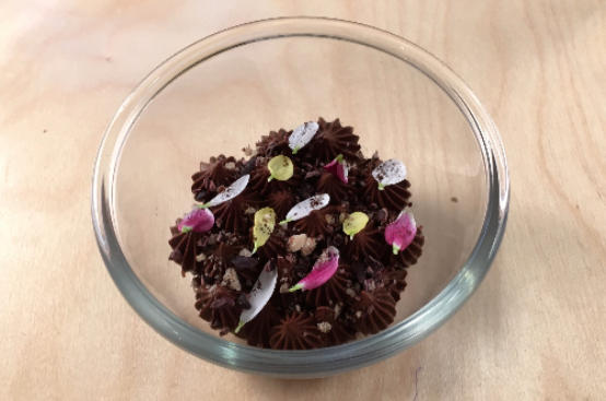 Mousse di avocado al cioccolato