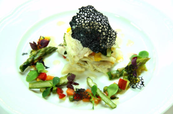 Percorsi stellati, Millefoglie di branzino