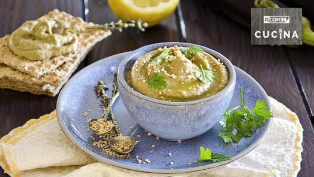 Hummus di melanzane
