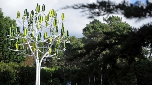 albero a vento Parigi energia eolica