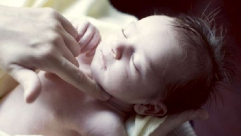 carezza,papa,affetto,neonato,coppia