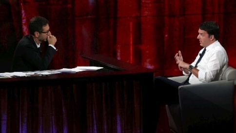 renzi che tempo che fa