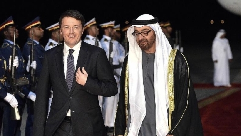 renzi emiro emirati arabi