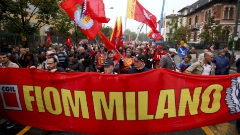 maurizio landini milano fiom
