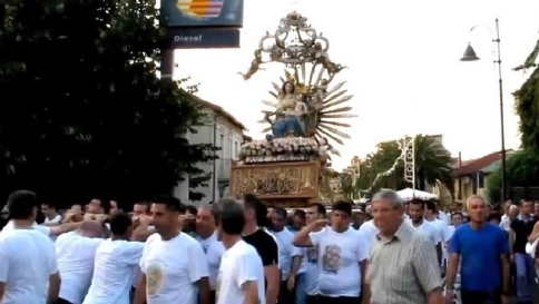 madonna, processione, boss