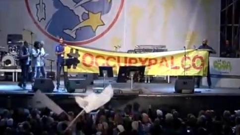 m5s contestatori roma circo massimo occupypalco