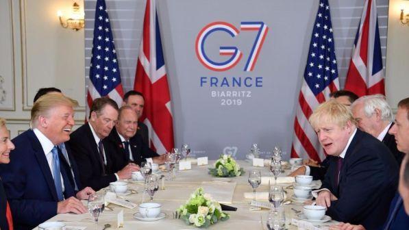 G7, Trump vede Johnson: "E' l'uomo giusto per la Brexit"