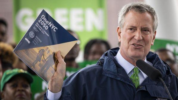 Usa 2020, il sindaco di New York de Blasio ritira la sua candidatura