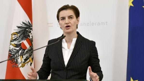Serbia, la premier Brnabic non esclude intervento esercito in Kosovo