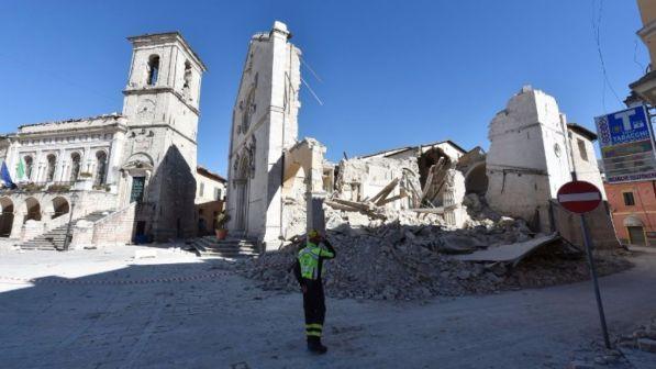 cattedrale norcia, sisma, terremoto