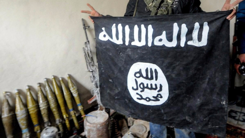 bandiera logo isis simbolo