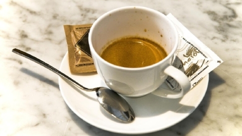 caffè, tazzina, espresso, bar, bancone