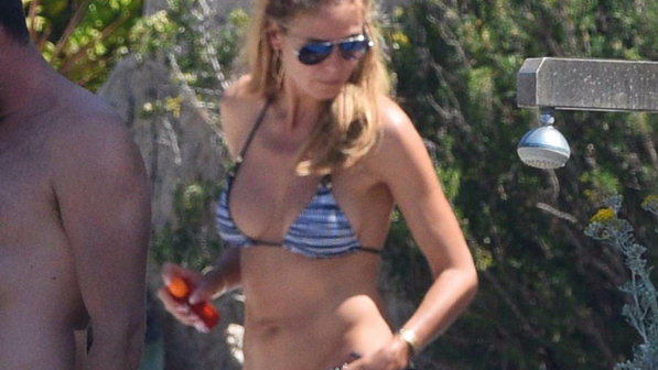 Heidi Klum, prima tintarella in Costa Azzurra