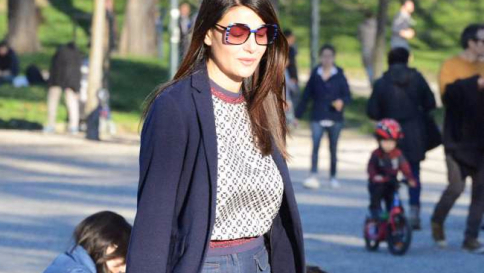 Ilaria D'Amico, mamma triste senza Gigi Buffon