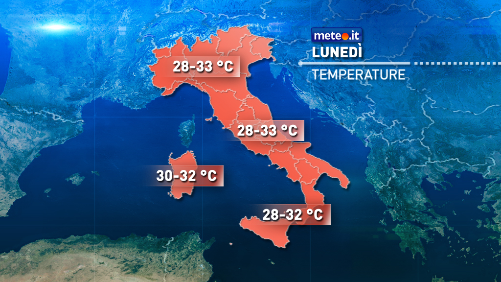Meteo, perturbazione in arrivo: rischio temporali