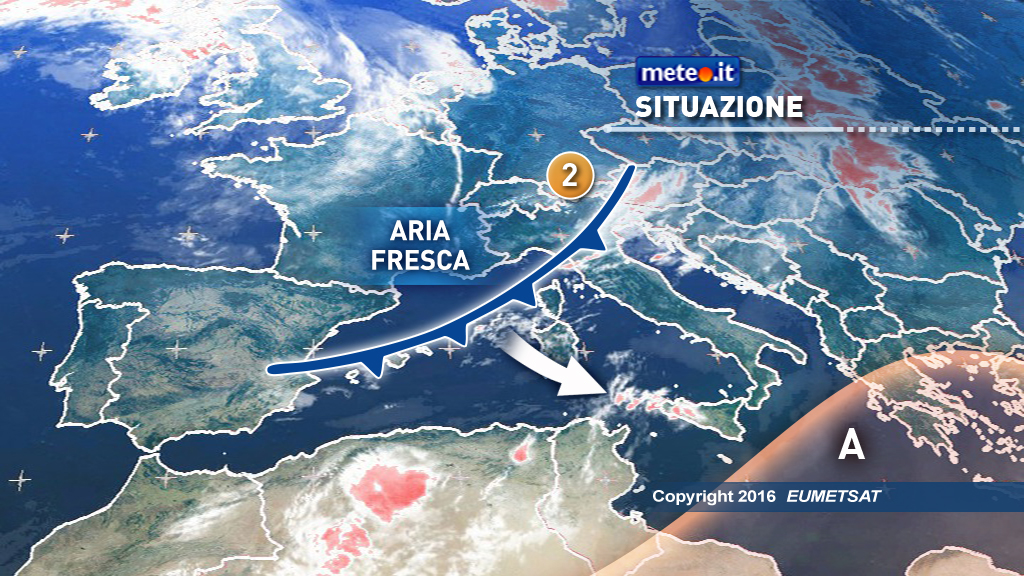 Meteo, temperature in ribasso da Nord a Sud: da venerdì generale miglioramento fino a Ferragosto
