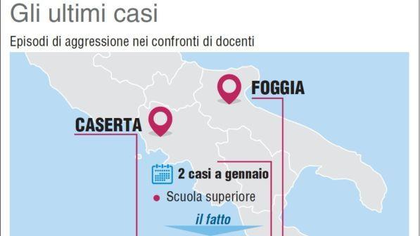 Foggia, vicepreside aggredito: non ho reagito, c'erano miei alunni