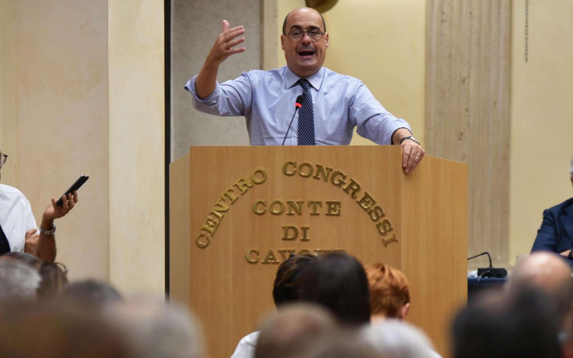 Prima direzione Pd dopo la scissione di Renzi, Zingaretti: "Apriamo alle minoranze"