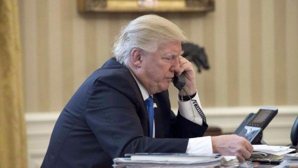 Donald Trump telefona ad Angela Merkel e a Vladimir Putin