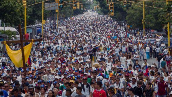 Venezuela, proteste contro il governo Maduro in 80 città del mondo