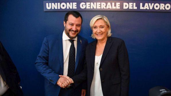 Marine Le Pen incontra Salvini: "Insieme per un'alternanza in Europa"
