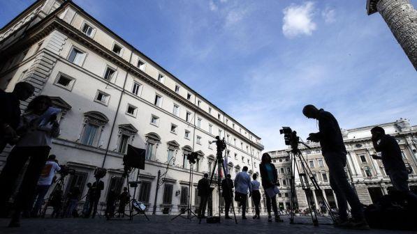 Manovra, vertice a Palazzo Chigi tra Conte, i vicepremier, Toninelli e Tria