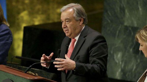 Onu, Guterres: "I cambiamenti climatici minacciano la pace"
