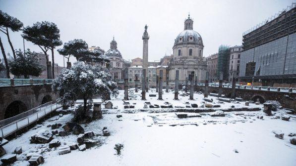 Roma, neve
