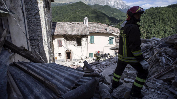 Sisma, recuperata la salma di uno dei due dispersi di Arquata